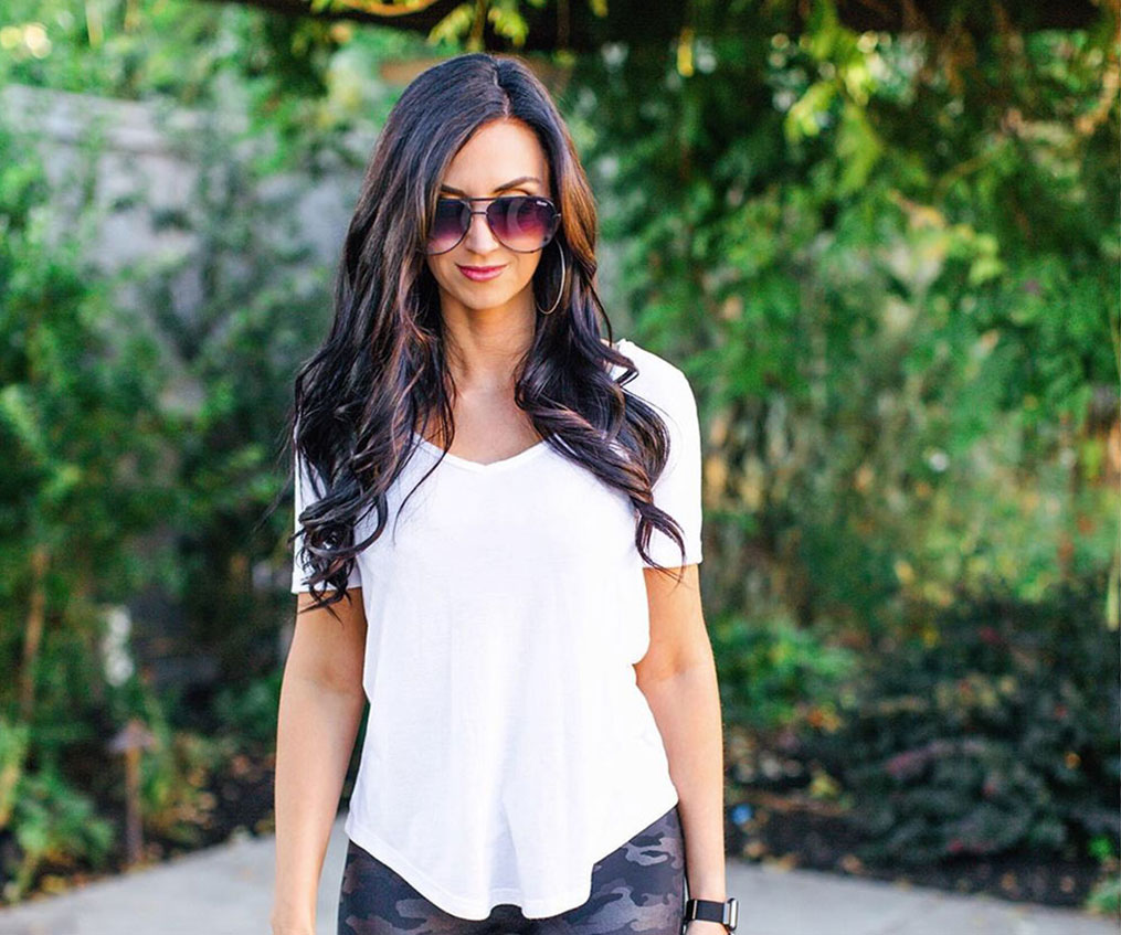 Camo + Wedge Sneakers