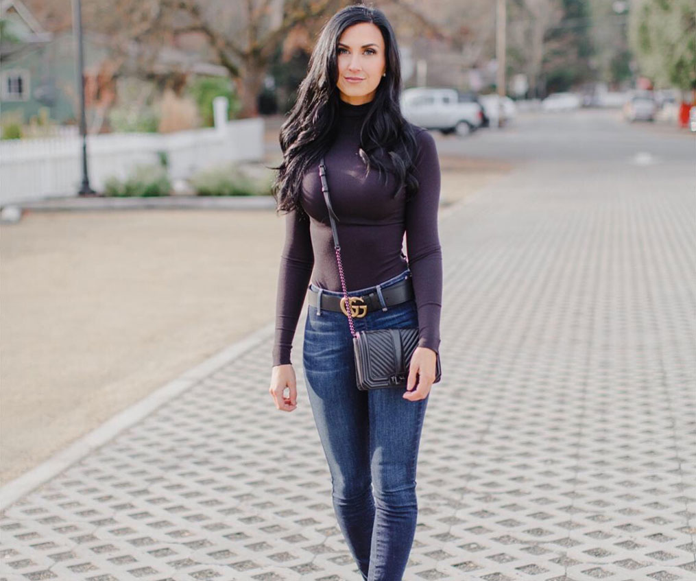 Bodysuit + Best High Rise Skinnies